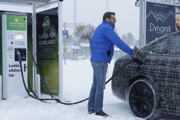 BMW i5 – first ever electric 5 Series teased again during winter tests, completes 3,000 km icy road trip