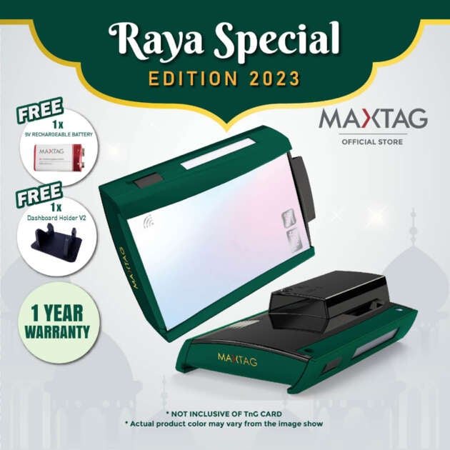 MaxTag Raya Special Edition SmartTAG – green colour