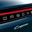 Porsche Cayenne E3 facelift CKD open for booking in Malaysia – adaptive cruise, Sport Chrono; fr RM600k