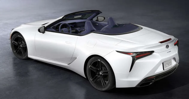 2024 Lexus LC swaps out touchpad for touchscreen – equipment, chassis updates; Ultimate Edition added