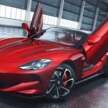 MG Cyberster EV debuts at Auto Shanghai 2023 – electric sports car to go on sale in Europe, UK in 2024