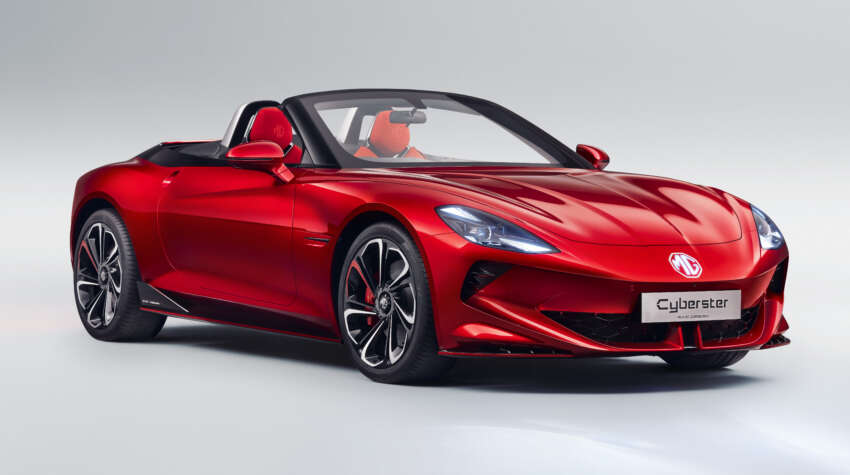 MG Cyberster EV debuts at Auto Shanghai 2023 – electric sports car to go on sale in Europe, UK in 2024 1633337