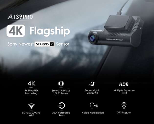 Viofo A139 Pro – first dashcam to use Sony Starvis 2