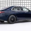 2024 Mercedes-Benz E-Class W214 – mild-hybrids, PHEVs up to 115 km EV range; MBUX Superscreen