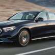 2024 Mercedes-Benz E-Class W214 – mild-hybrids, PHEVs up to 115 km EV range; MBUX Superscreen