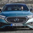 2024 Mercedes-Benz E-Class W214 – mild-hybrids, PHEVs up to 115 km EV range; MBUX Superscreen