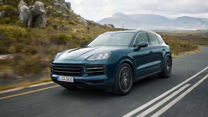 2024 Porsche Cayenne facelift debuts – 3.0L V6 base and hybrid, 4.0L V8 Cayenne S; EU drops Turbo GT 1604890