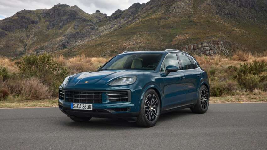 2024 Porsche Cayenne facelift debuts – 3.0L V6 base and hybrid, 4.0L V8 Cayenne S; EU drops Turbo GT 1604892