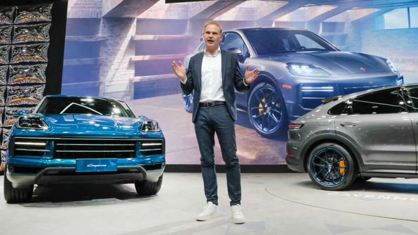 2024 Porsche Cayenne facelift debuts – 3.0L V6 base and hybrid, 4.0L V8 Cayenne S; EU drops Turbo GT 1604897