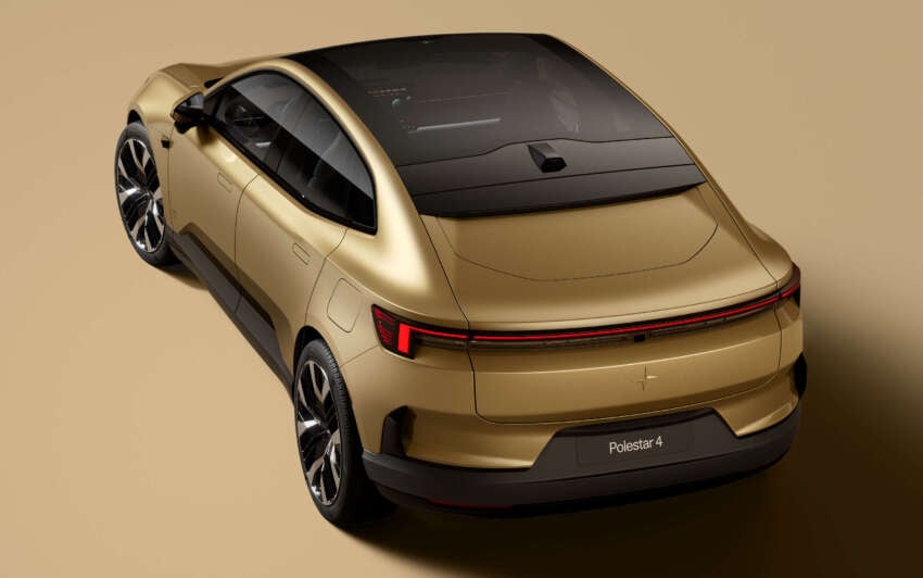 2024 Polestar 4 EV debuts – 102 kWh battery for up to 600 km range WLTP; quickest production model yet 1604507