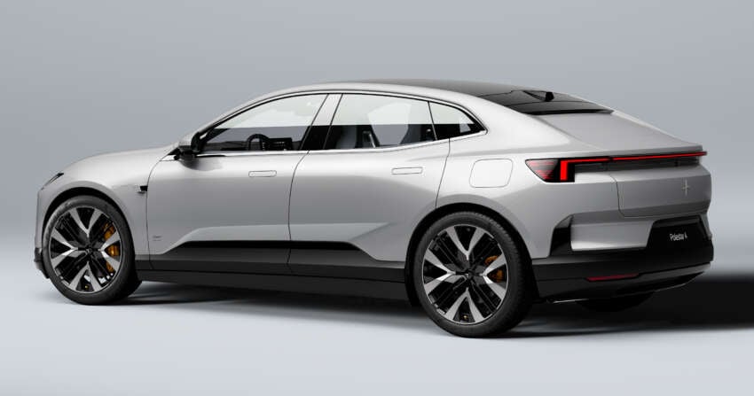 2024 Polestar 4 EV debuts – 102 kWh battery for up to 600 km range WLTP; quickest production model yet 1604490