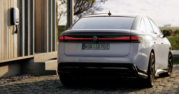 Volkswagen ID.7 EV flagship fastback with new-generation 286 PS drivetrain, up to 700 km range WLTP