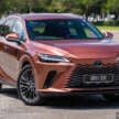 2023 Lexus RX 350 Luxury in Malaysia – 2.4T AWD with 279 PS and 430 Nm; AEB, ACC; priced from RM469k