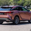 2023 Lexus RX 350 Luxury in Malaysia – 2.4T AWD with 279 PS and 430 Nm; AEB, ACC; priced from RM469k
