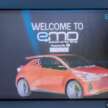 Perodua EMO EV study previews all-electric Myvi – up to 350 km range, 300 kW fast charging, 80% in 20 mins