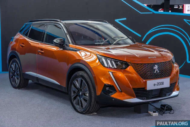 Peugeot e-2008 dipamer di Malaysia Autoshow 2023