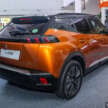 Peugeot e-2008 previewed in Malaysia – 136 PS, 260 Nm, 50 kWh battery, 320 km EV range; launch soon?