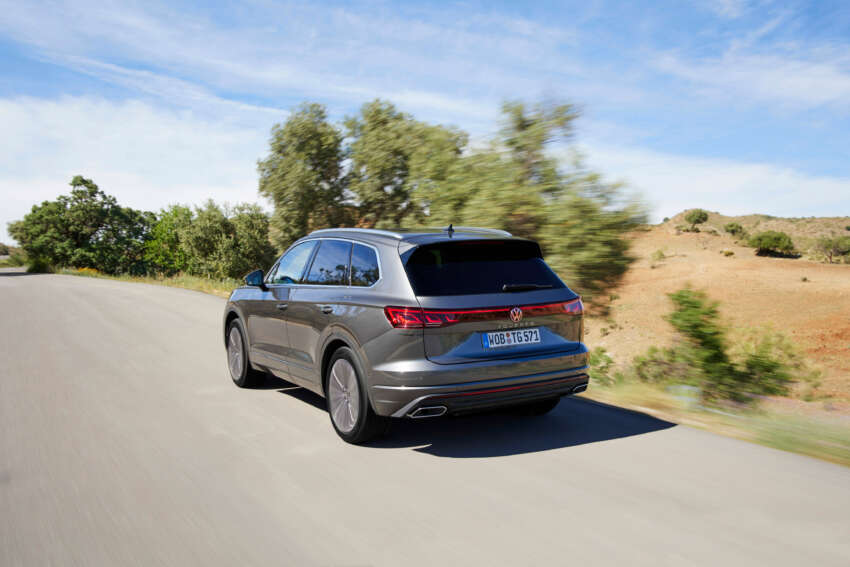 2023 Volkswagen Touareg facelift – new IQ.Light HD LED headlamps, illuminated rear logo, 3.0L V6 engines 1617468