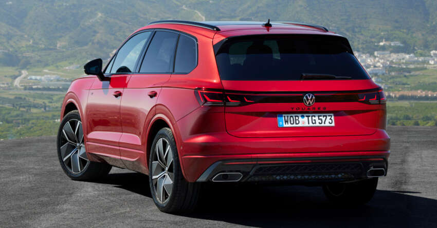 2023 Volkswagen Touareg facelift – new IQ.Light HD LED headlamps, illuminated rear logo, 3.0L V6 engines 1617409