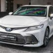 Toyota Camry Hybrid previewed in Malaysia at UMWT’s Beyond Zero event – 211 PS, 2.5L; launching soon?