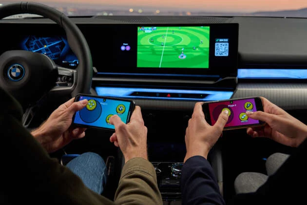 2024 BMW 5 Series, i5 first to get AirConsole – in-car gaming platform coming to other models via update