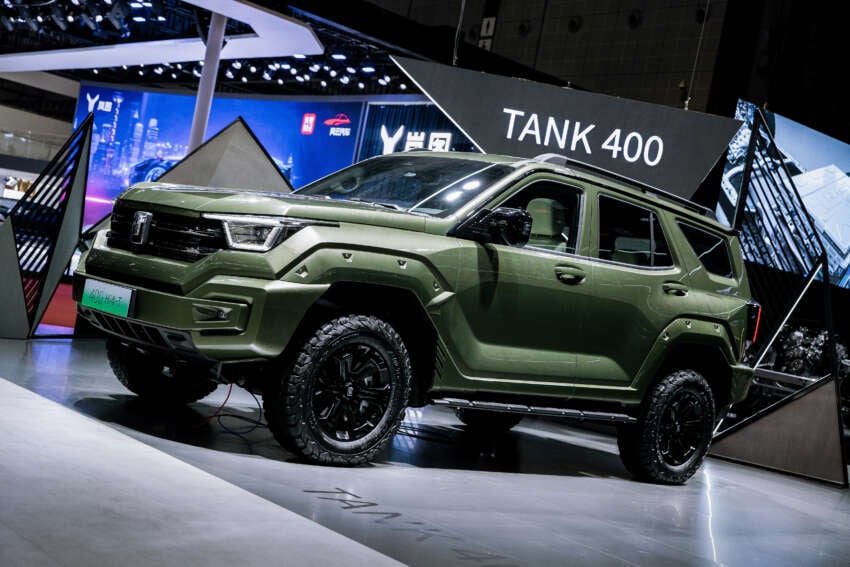 Great Wall Motor reveals Hi4-T plug-in hybrid system for Tank 500 and Tank 400 at Auto Shanghai 2023 1607561