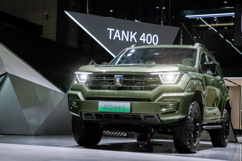 Great Wall Motor reveals Hi4-T plug-in hybrid system for Tank 500 and Tank 400 at Auto Shanghai 2023 1607562