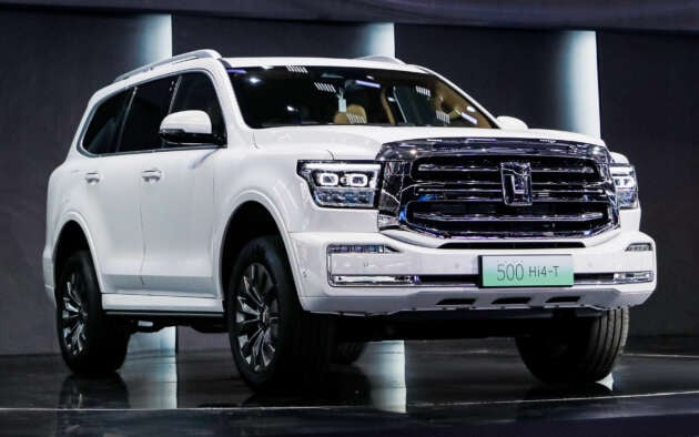 Great Wall Motor reveals Hi4-T plug-in hybrid system for Tank 500 and Tank 400 at Auto Shanghai 2023