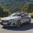 BMW i5 and 2024 BMW 5 Series G60 – M60 xDrive with up to 601 hp; AirConsole brings in-car gaming
