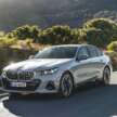 BMW i5 and 2024 BMW 5 Series G60 – M60 xDrive with up to 601 hp; AirConsole brings in-car gaming