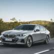 BMW i5 and 2024 BMW 5 Series G60 – M60 xDrive with up to 601 hp; AirConsole brings in-car gaming