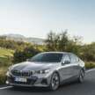 BMW i5 and 2024 BMW 5 Series G60 – M60 xDrive with up to 601 hp; AirConsole brings in-car gaming