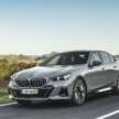 BMW i5 and 2024 BMW 5 Series G60 – M60 xDrive with up to 601 hp; AirConsole brings in-car gaming