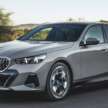 BMW i5 and 2024 BMW 5 Series G60 – M60 xDrive with up to 601 hp; AirConsole brings in-car gaming