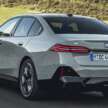 BMW i5 and 2024 BMW 5 Series G60 – M60 xDrive with up to 601 hp; AirConsole brings in-car gaming