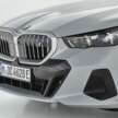 BMW i5 and 2024 BMW 5 Series G60 – M60 xDrive with up to 601 hp; AirConsole brings in-car gaming