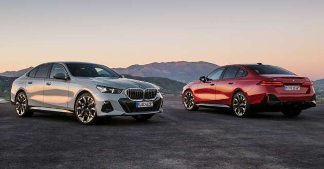 BMW i5 and 2024 BMW 5 Series G60 – M60 xDrive with up to 601 hp; AirConsole brings in-car gaming