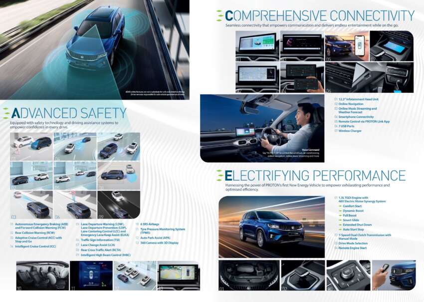 Proton X90 SUV launched, priced from RM123,800 to RM152,800 – 6 or 7 seats, 1.5L TGDi 48V mild-hybrid 1610212