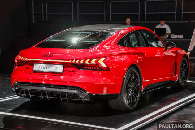 2023 Audi e-tron GT launched in Malaysia – up to 458 km EV range, 646 PS; 0-100 in 3.1s; from RM589k