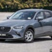 2023 Mazda CX-3 1.5L Core in Malaysia – entry-level variant with 114 hp, 149 Nm; CBU Thailand; fr RM108k