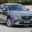 2023 Mazda CX-3 1.5L Core in Malaysia – entry-level variant with 114 hp, 149 Nm; CBU Thailand; fr RM108k