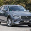 2023 Mazda CX-3 1.5L Core in Malaysia – entry-level variant with 114 hp, 149 Nm; CBU Thailand; fr RM108k