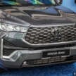 2023 Toyota Innova Zenix launched in Malaysia – 2.0V, Hybrid; 7/8 seat MPV with SUV looks; RM165k-RM202k