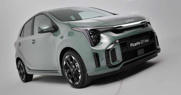 Kia Picanto facelift 2024 – imej bocor sebelum didedah secara rasmi, rekaan garang inspirasi dari EV6!