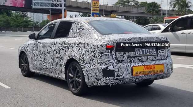 Proton S50 – new spyshots show right-hand drive unit