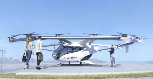 Suzuki to make SkyDrive eVTOL flying cars in 2024?