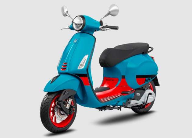 Vespa Primavera Colour Vibe tiba di Malaysia – RM22k