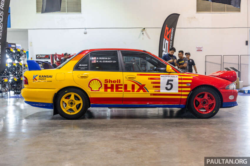 Art of Speed 2023: Proton ‘Wira Schumacher’ 1.8 EXi DSR kembali jadi kereta rali dengan livery Shell Helix 1648172