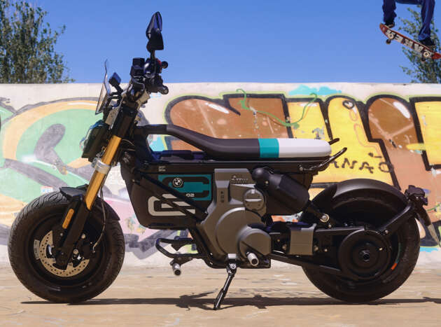 BMW Motorrad CE02 e-scooter for the young ones