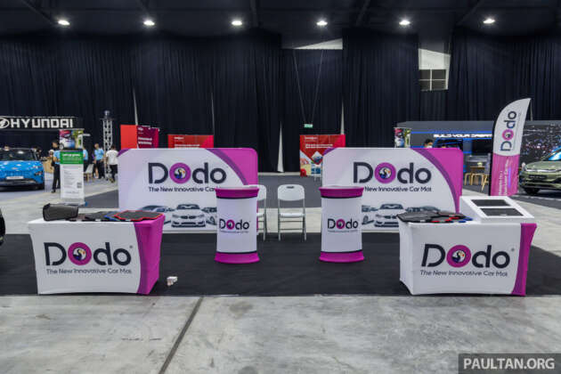 EVx 2023: Accessorise your vehicle with products by Dodo Mat, V-Kool at the Setia City Convention Centre